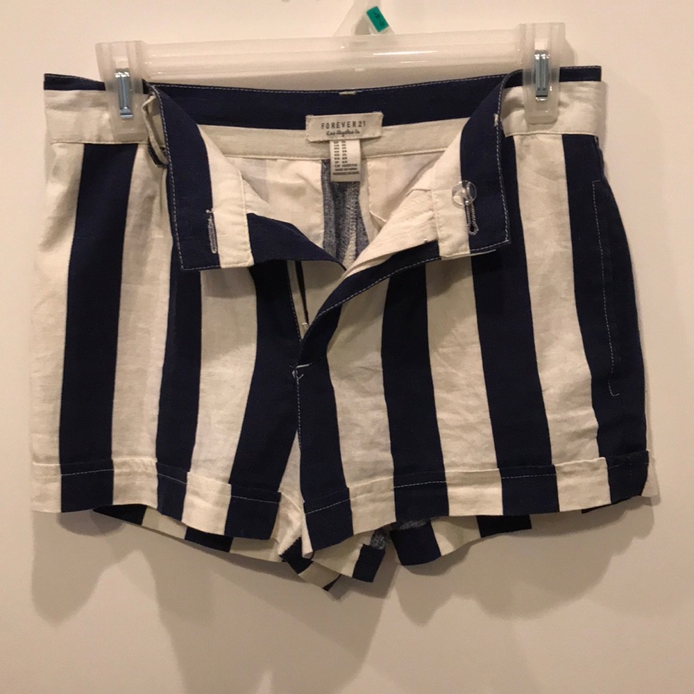 Forever 21 Stripe Shorts